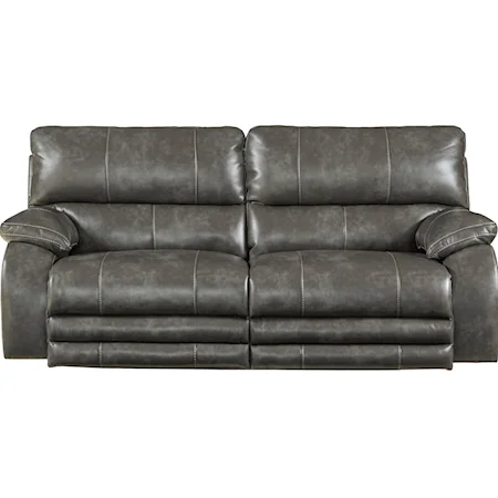 Casual Power Lay-Flat Sofa with Comfort Control Panel Technology